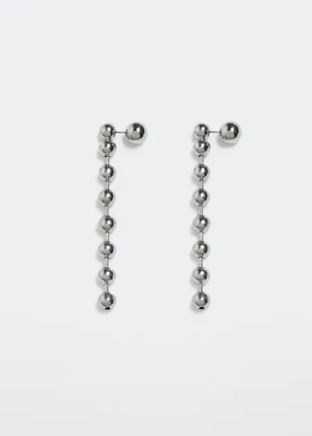 Faceted crystal hoop earrings